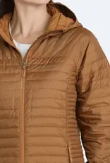 Cinch Womens Cinch Brown Down Hooded Puffer Jacket Cinch Womens Cinch Brown Down Hooded Puffer Jacket