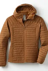 Cinch Womens Cinch Brown Down Hooded Puffer Jacket Cinch Womens Cinch Brown Down Hooded Puffer Jacket