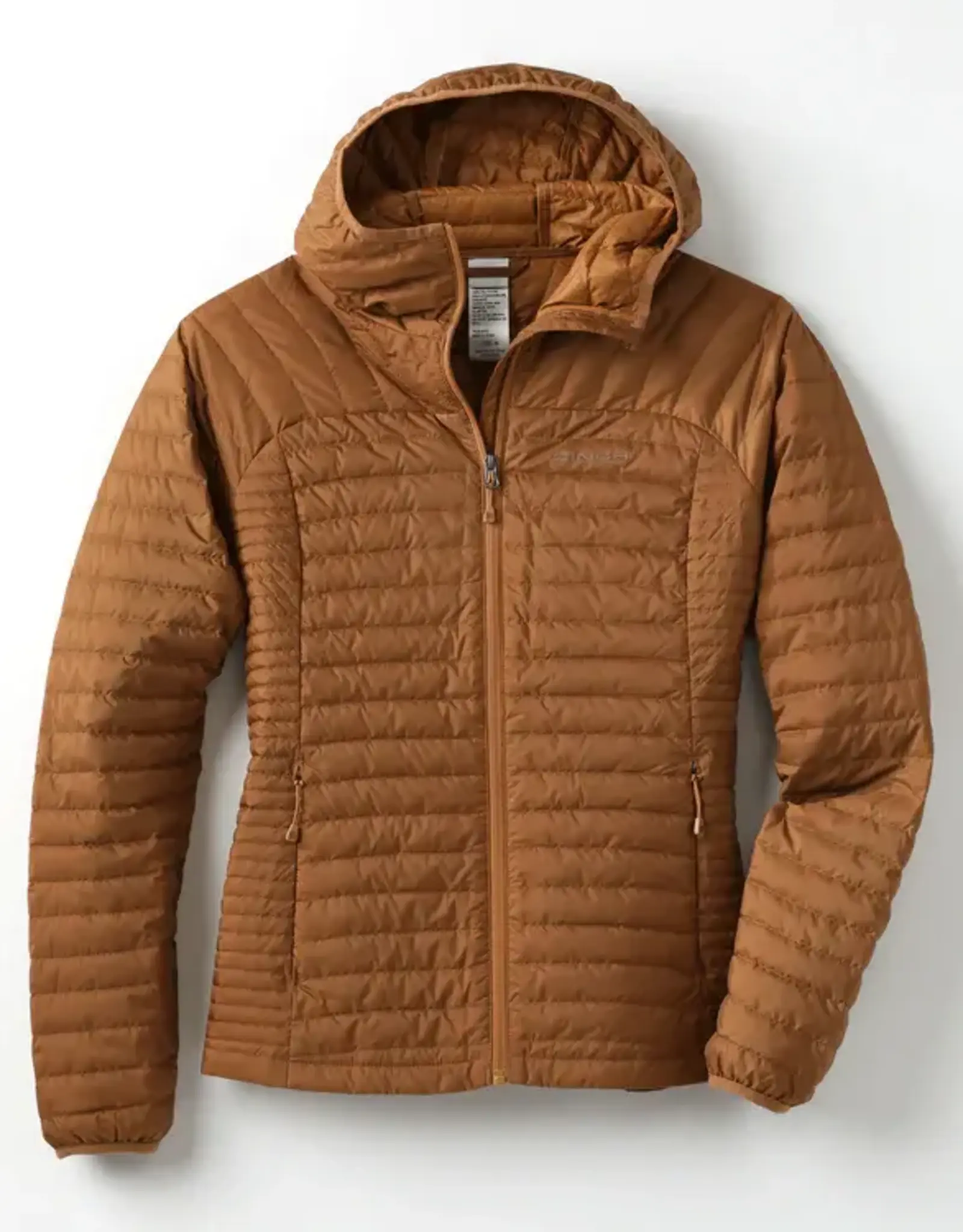 Cinch Womens Cinch Brown Down Hooded Puffer Jacket