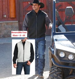 Cinch Mens Cinch Reversible Western Ribbed Sweater Vest Cinch Mens Cinch Reversible Western Ribbed Sweater Vest