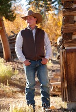 Cinch Mens Cinch Reversible Chocolate and Tan Western Ribbed Sweater Vest Cinch Mens Cinch Reversible Chocolate and Tan Western Ribbed Sweater Vest