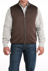 Cinch Mens Cinch Reversible Chocolate and Tan Western Ribbed Sweater Vest Cinch Mens Cinch Reversible Chocolate and Tan Western Ribbed Sweater Vest