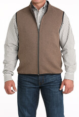 Cinch Mens Cinch Reversible Chocolate and Tan Western Ribbed Sweater Vest Cinch Mens Cinch Reversible Chocolate and Tan Western Ribbed Sweater Vest