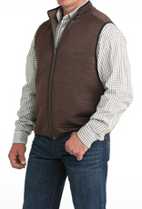 Cinch Mens Cinch Reversible Chocolate and Tan Western Ribbed Sweater Vest Cinch Mens Cinch Reversible Chocolate and Tan Western Ribbed Sweater Vest