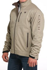 Cinch Mens Cinch Sand Soft Shell Bonded Western Jacket Cinch Mens Cinch Sand Soft Shell Bonded Western Jacket