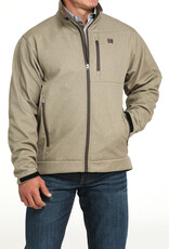 Cinch Mens Cinch Sand Soft Shell Bonded Western Jacket Cinch Mens Cinch Sand Soft Shell Bonded Western Jacket