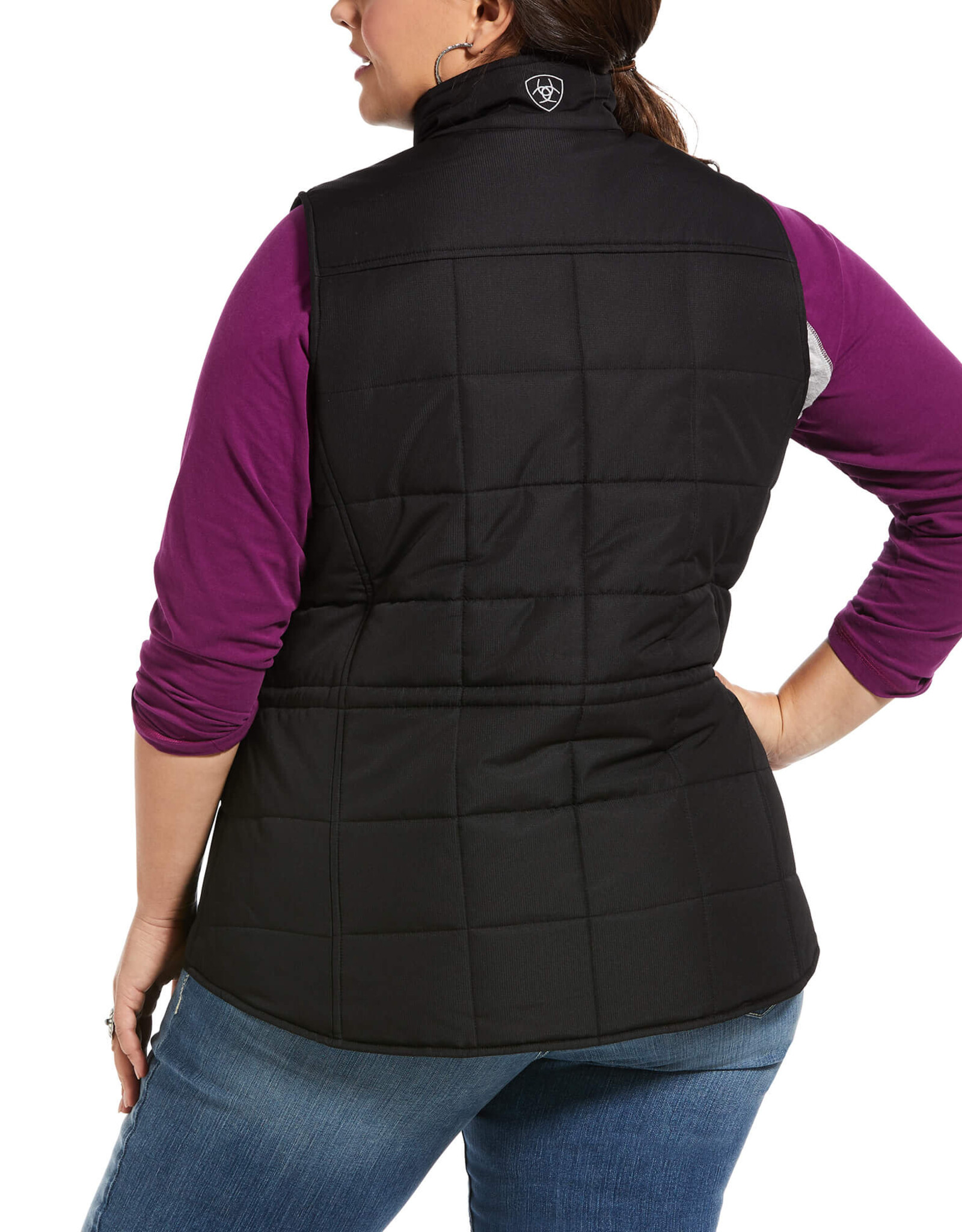 Ariat Ariat Womens REAL Black Crius Concealed Carry Vest