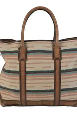 Womens STS Leather Palomino Serape Blanket All In Tote