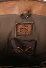 Womens STS Leather Palomino Serape Blanket All In Tote