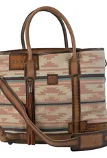 Womens STS Leather Palomino Serape Blanket All In Tote