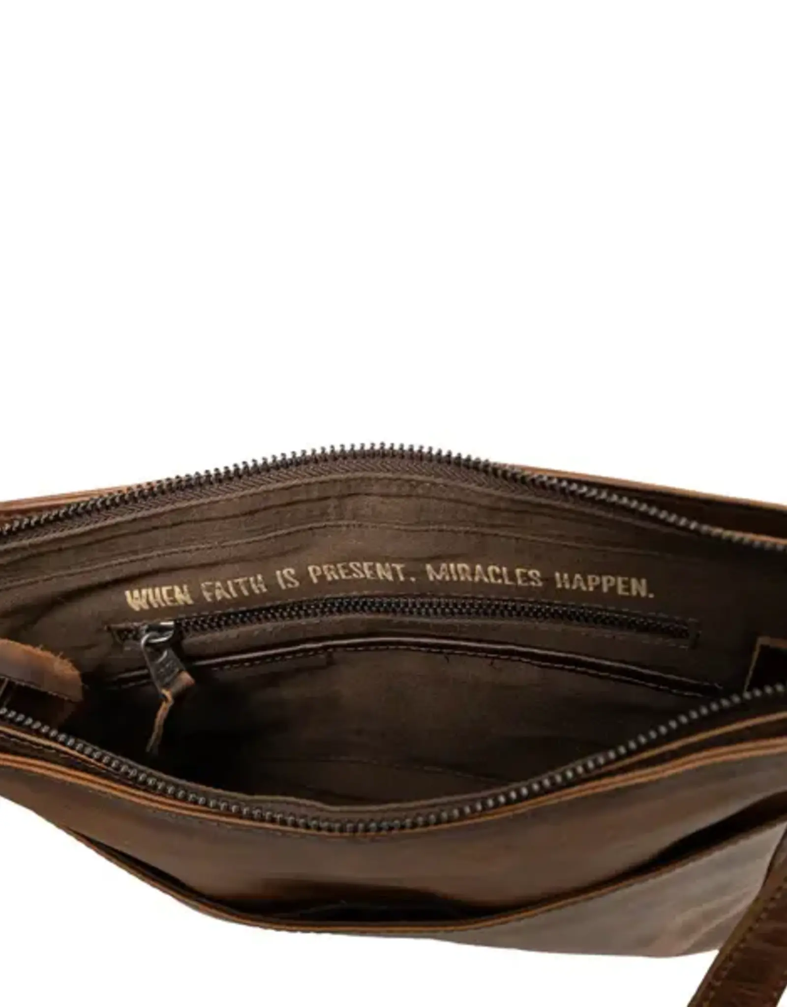 Womens STS Leather Cowhide Vaquero Concho Olivia Crossbody Purse