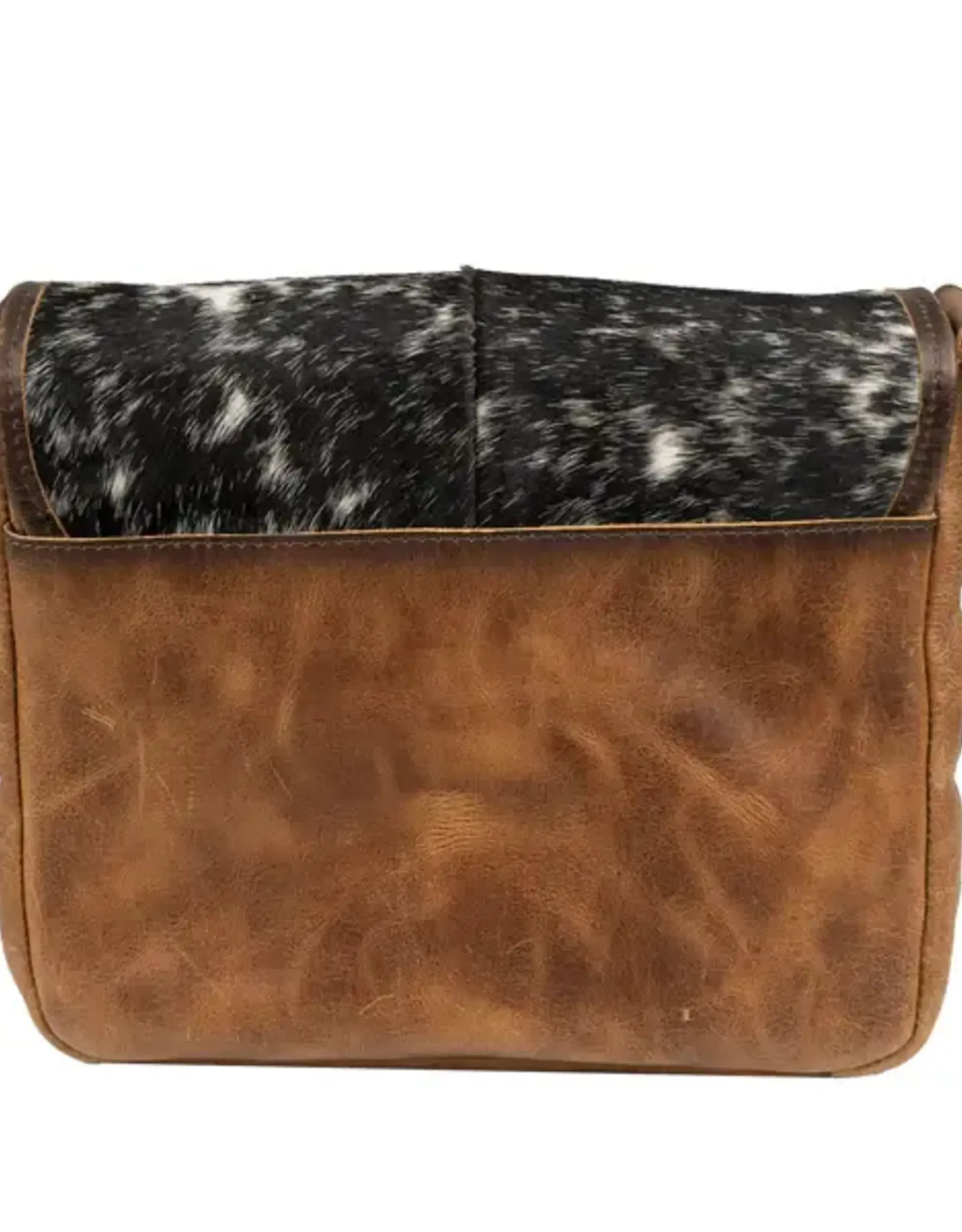 Womens STS Leather Cowhide Vaquero Concho Della Crossbody Purse