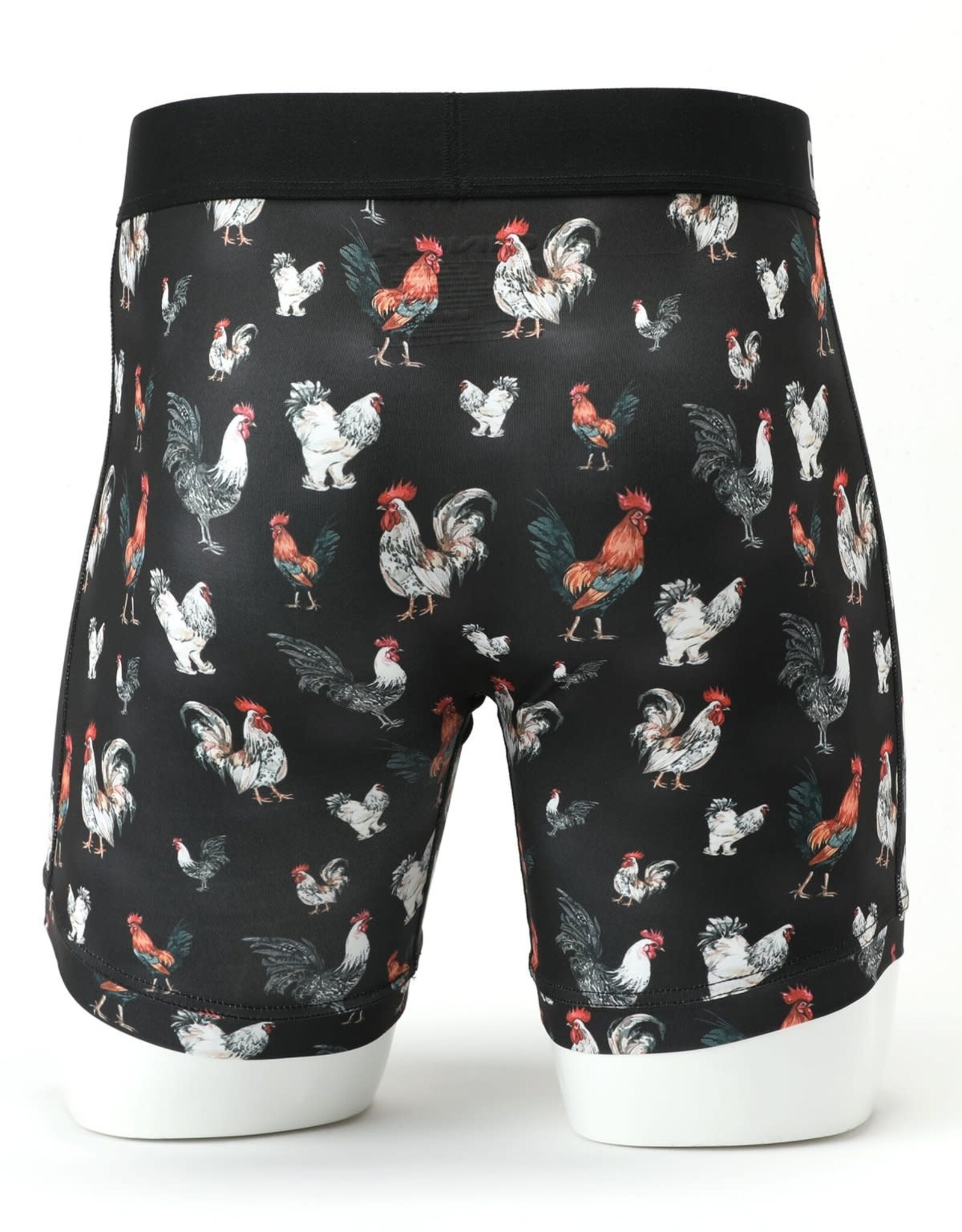 Cinch Mens Cinch Boxer Brief 6" Roosters
