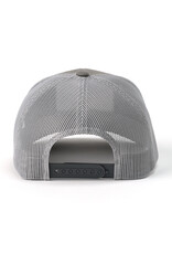 Cinch Cinch Grey Western Brand Patch Mesh Snapback Trucker Ball Cap