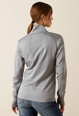 Ariat Womens Ariat Alloy Heather Tek Team Cold Series 1/2 Zip Pullover