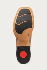 Hyer Boots Mens Hyer Burdett Brown Clay Square Toe Western Cowboy Boot