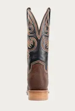 Hyer Boots Mens Hyer Sawyer Shrunken Shoulder Dark Navy Square Toe Western Cowboy Boot