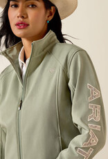 Ariat Ariat Womens Heather Sea Spray Softshell Concealed Carry  Fleece Lined Jacket