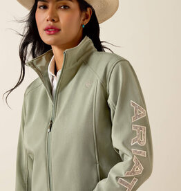 Ariat Ariat Womens Heather Sea Spray Softshell Concealed Carry  Fleece Lined Jacket