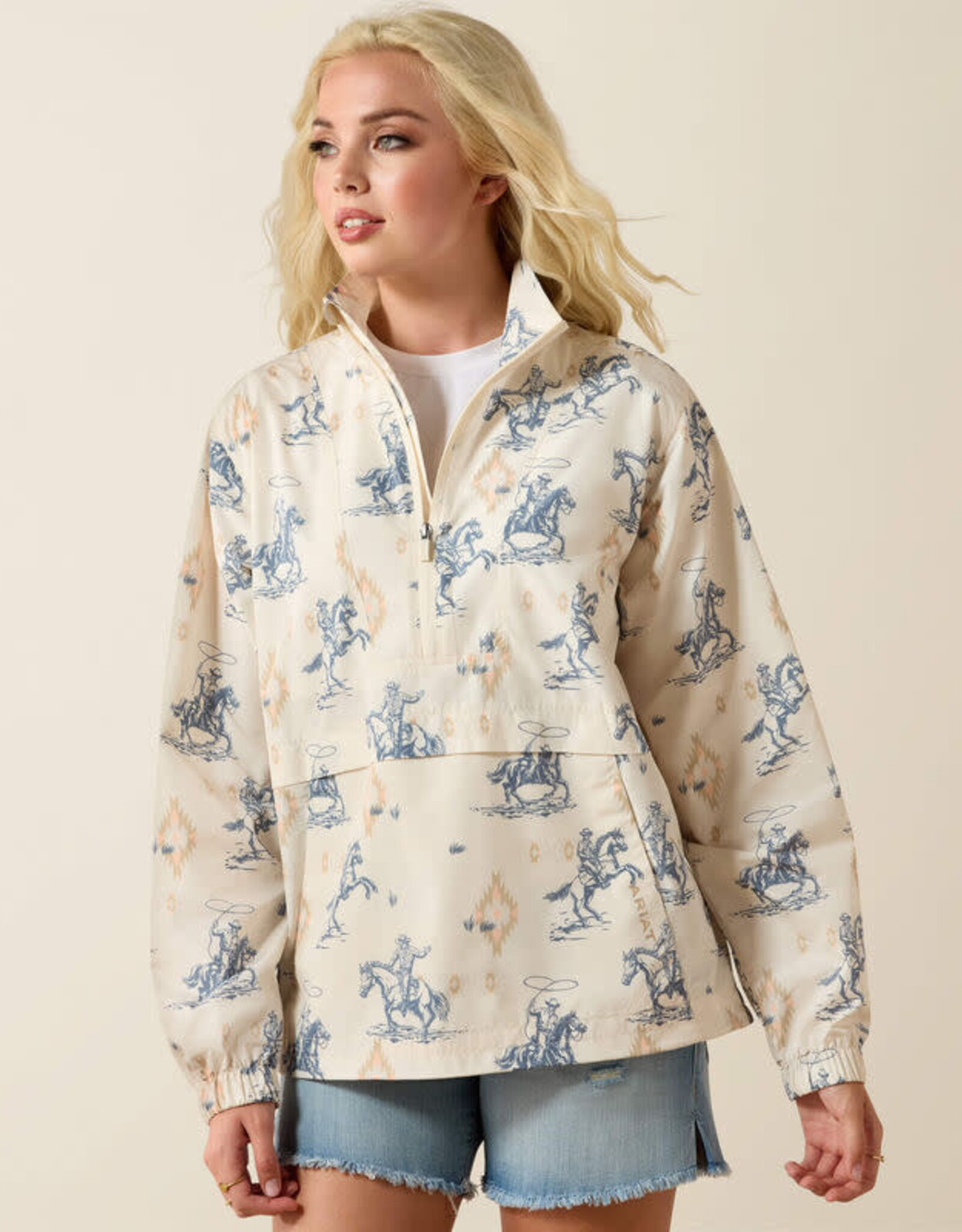 Ariat Ariat Womens Ultra Light Weight Pullover Windbreaker