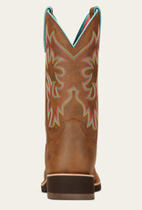 Ariat Ariat Womens  Delilah Toasted Distress Square Toe Western Riding Boot