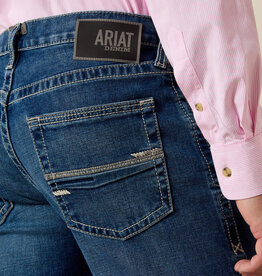 Ariat Mens Ariat M5 Stretch Straight Leg Stackable Western Riding Jean