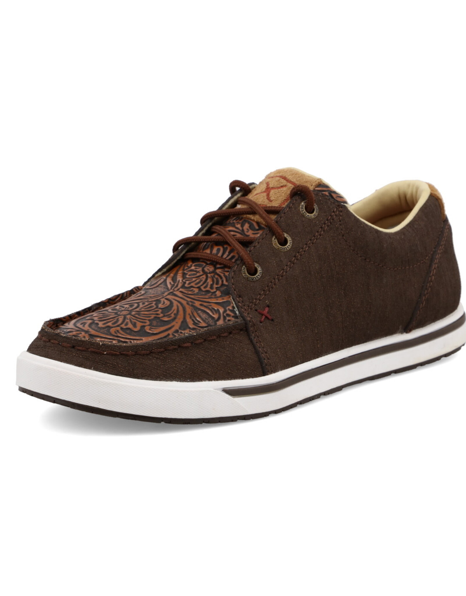 Womens Twisted X Casual Kicks Cocoa & Tooled Brown