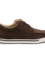 Womens Twisted X Casual Kicks Cocoa & Tooled Brown