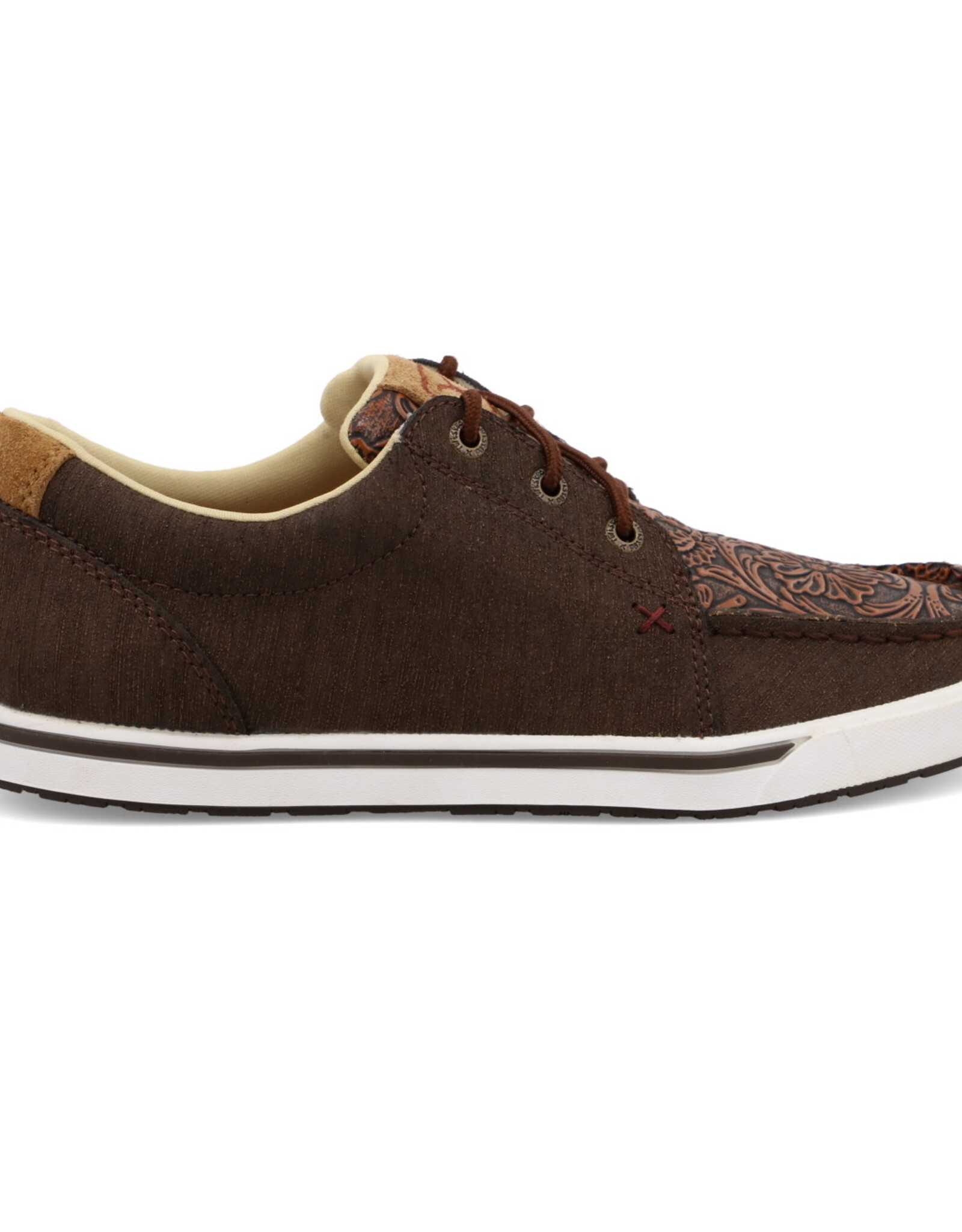 Womens Twisted X Casual Kicks Cocoa & Tooled Brown