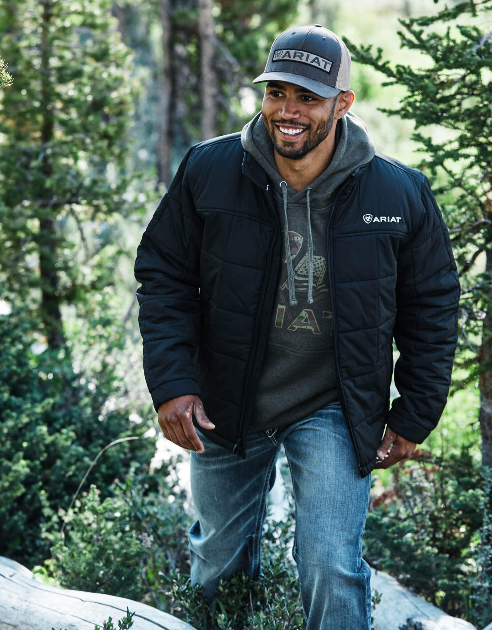 Ariat Ariat Mens Black Crius Concealed Carry Western Jacket