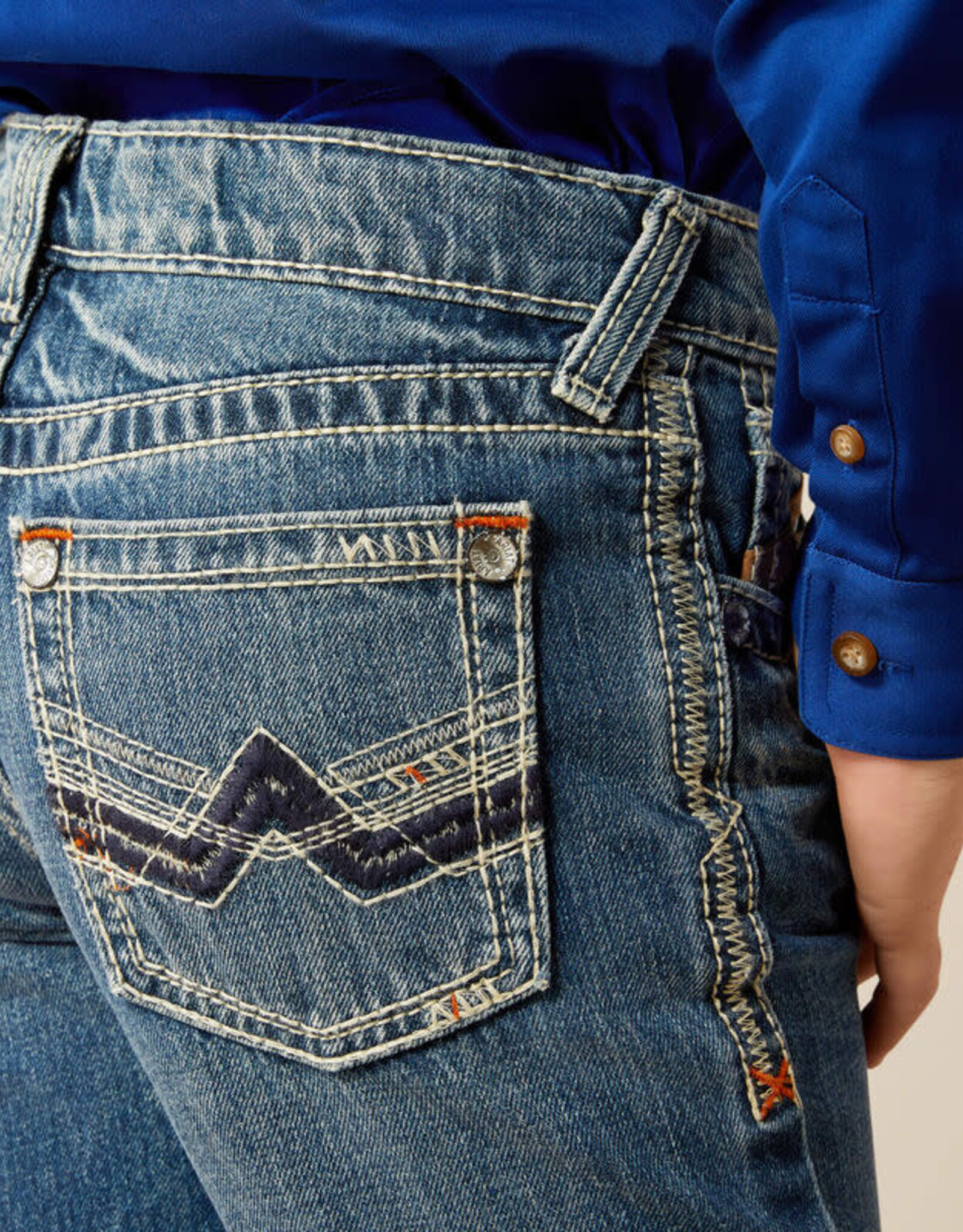 Ariat Ariat Boys B5 Slim Dakota Charger Straight Leg Jean