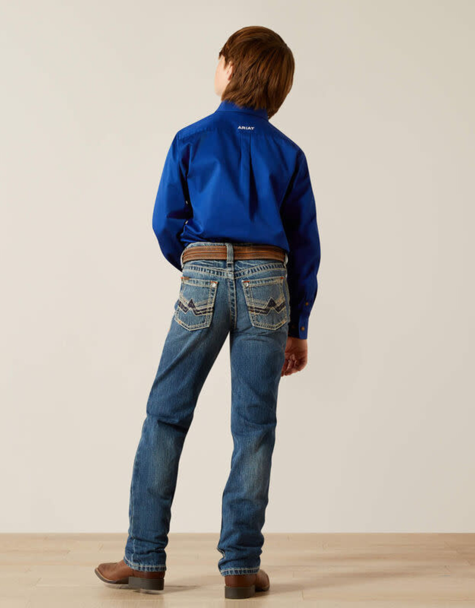 Ariat Ariat Boys B5 Slim Dakota Charger Straight Leg Jean