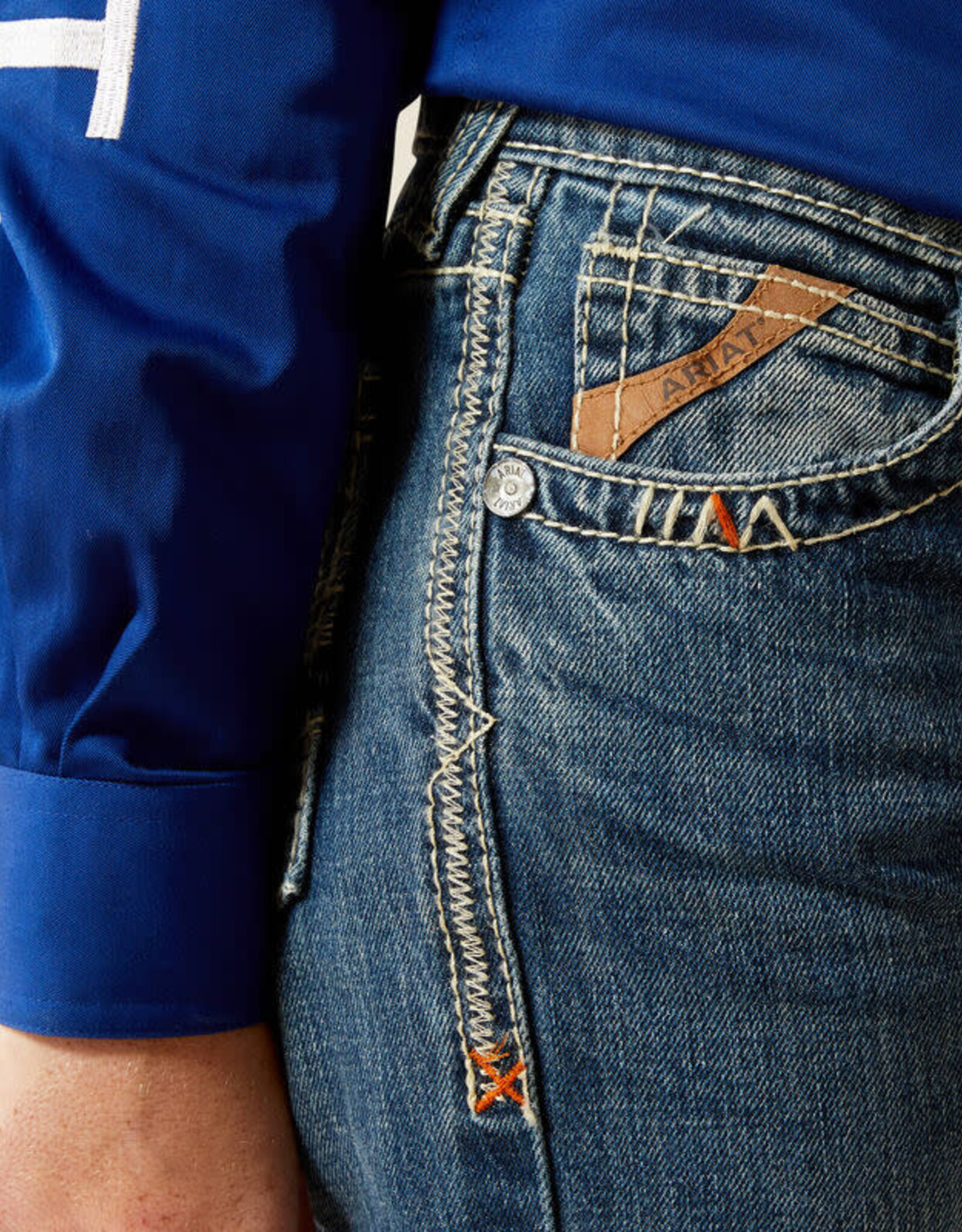 Ariat Ariat Boys B5 Slim Dakota Charger Straight Leg Jean