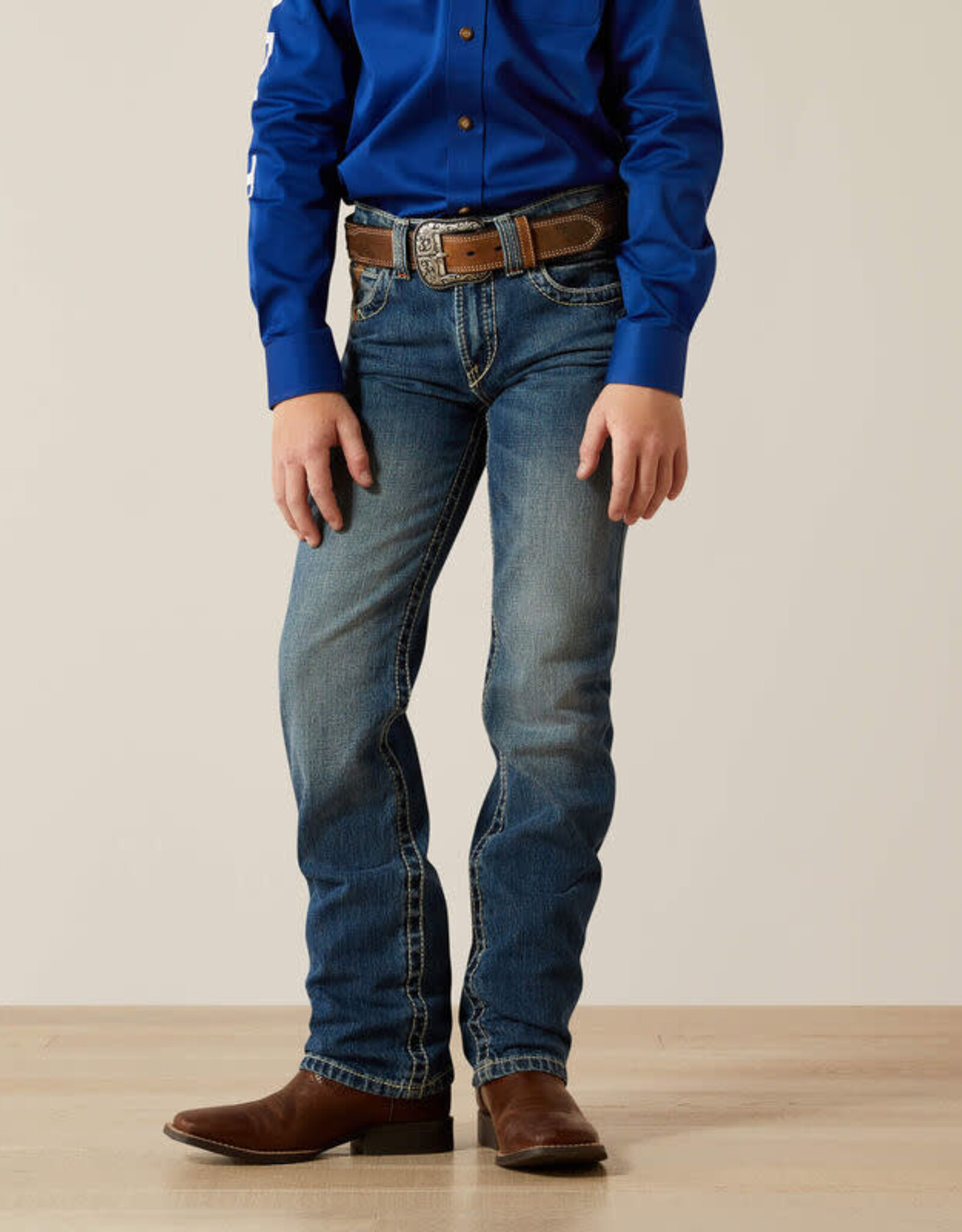 Ariat Ariat Boys B5 Slim Dakota Charger Straight Leg Jean