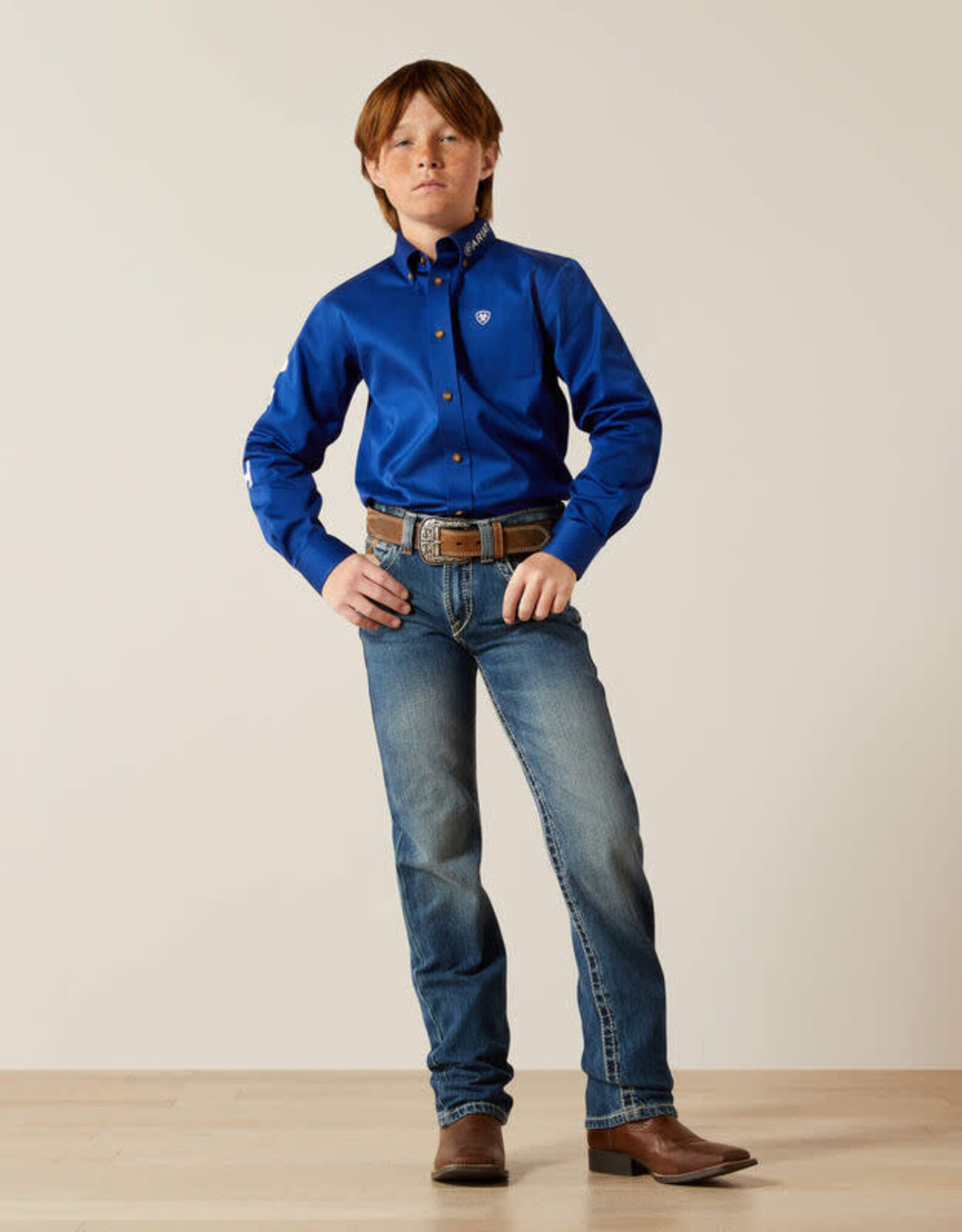 Ariat Ariat Boys B5 Slim Dakota Charger Straight Leg Jean