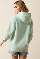 Ariat Womens Ariat Logo 2.0 Silt Green Pullover Hoodie