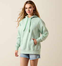 Ariat Womens Ariat Logo 2.0 Silt Green Pullover Hoodie