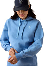 Ariat Womens Ariat Logo 2.0 Ultramarine Heather Blue Pullover Hoodie