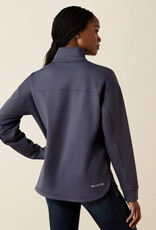 Ariat Womens Ariat Ombre Blue Breeze Logo 1/2 Zip Pullover Sweatshirt