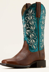 Ariat Ariat Womens Round Up Holly Wide Square Toe Western Boot