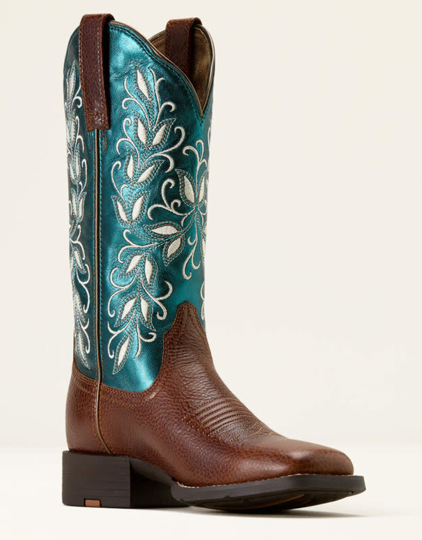 Ariat Ariat Womens Round Up Holly Wide Square Toe Western Boot