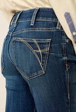 Ariat Ariat Womens Mid Rise Fiona Istanbul Boot Cut Denim Western Riding Jean