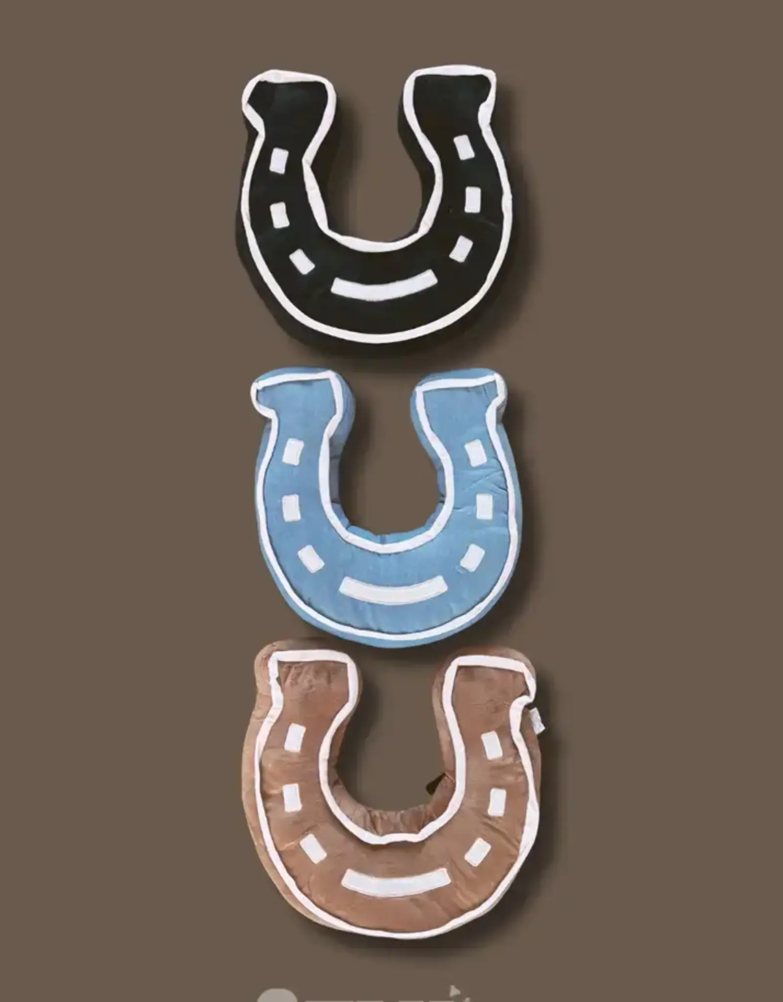 2 Fly Co Lucky U Horse Shoe Pillow