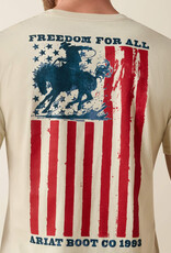 Ariat Mens Ariat Split Freedom Painted Classic Fit T-Shirt