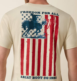 Ariat Mens Ariat Split Freedom Painted Classic Fit T-Shirt