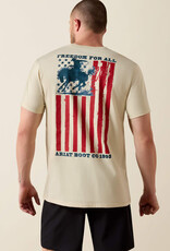 Ariat Mens Ariat Split Freedom Painted Classic Fit T-Shirt