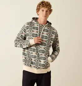 Ariat Mens Ariat Retro Light Weight Aztec Pullover Hoodie