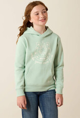 Ariat Girls Ariat Make Your Own Luck Printed Pullover Hooded Sweatshirt