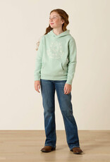 Ariat Girls Ariat Make Your Own Luck Printed Pullover Hooded Sweatshirt