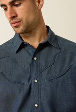 Ariat Mens Ariat Retro Harlan Fitted Snap Shirt